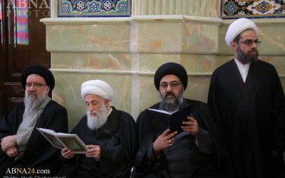 Secretary-General of AhlulBayt (a.s.) World Assembly attends at funeral c ( (18).jpg